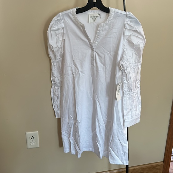 White Poplin Long Sleeve Willa Mini Knit Dress
HYACINTH HOUSE - Picture 7 of 8